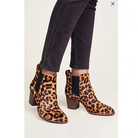 Madewell Regan Madewell Cheetah Boots NEW IN BOX MADEWELL Leopard